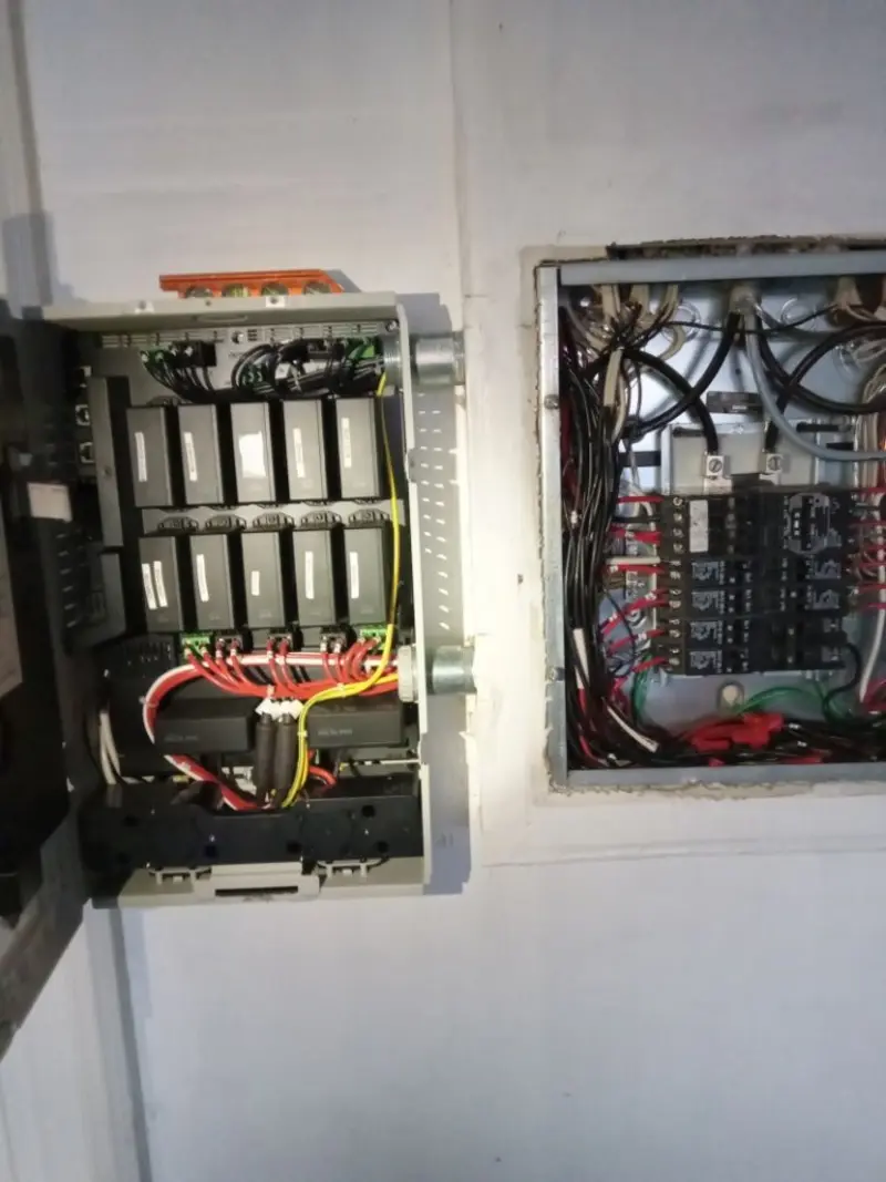 Electrical panel upgrade completed for Ring Doorbell Installation in Forest Hill